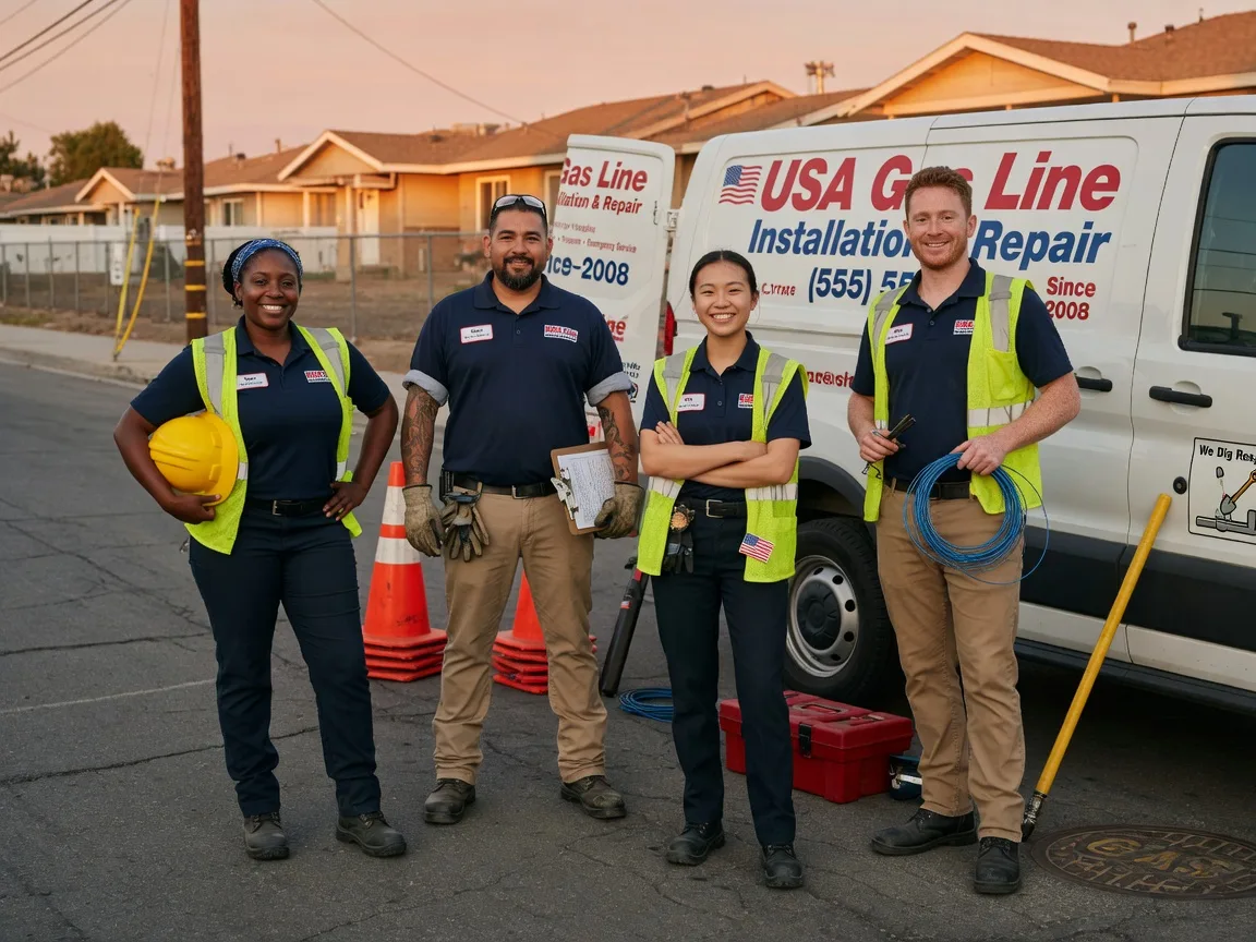 Gas Line Installation company in Wyola, MT